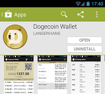 Dogecoin Wallet Launch