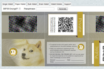 Dogecoin Paper Wallet